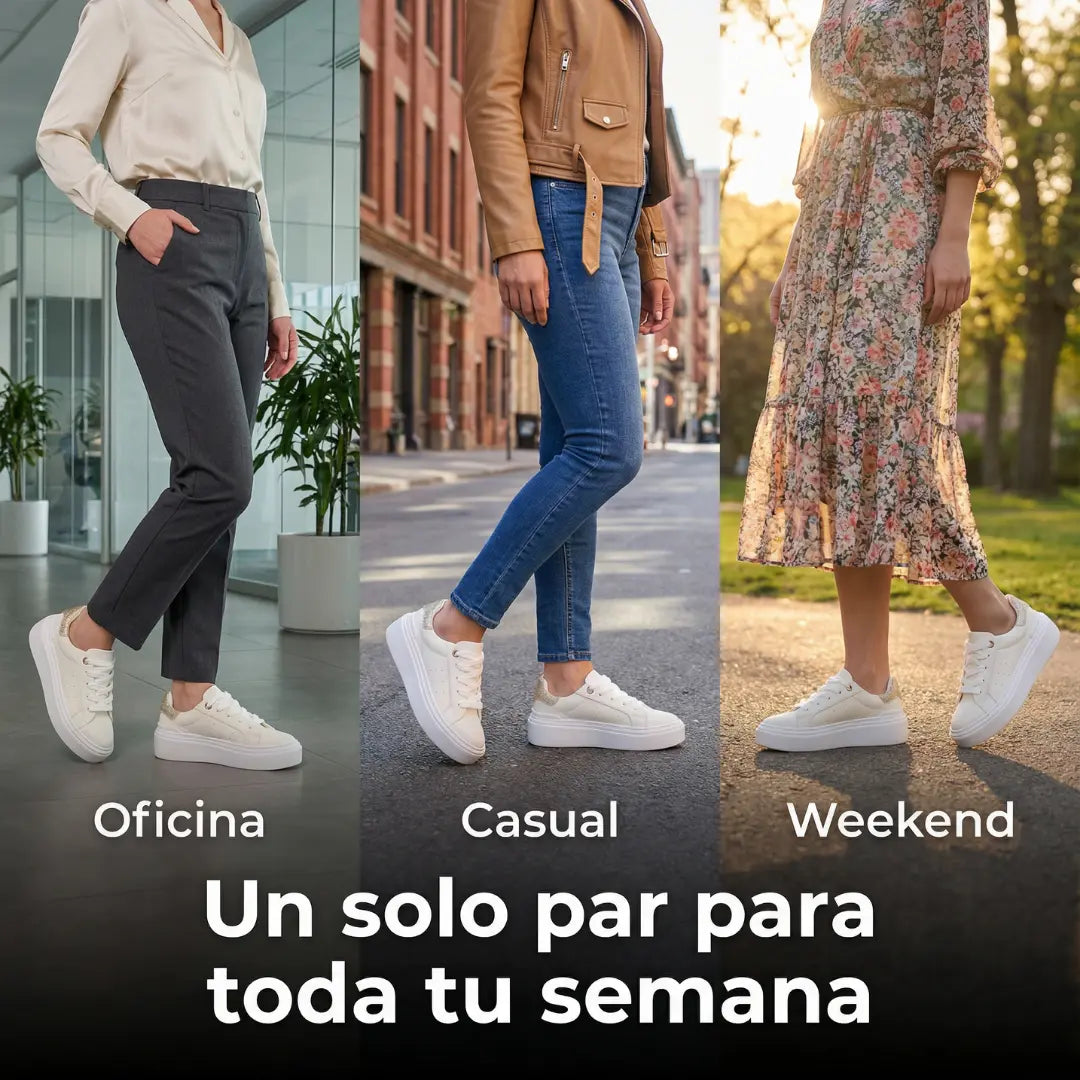 Tenis ErgoWhite – Adiós al dolor al caminar